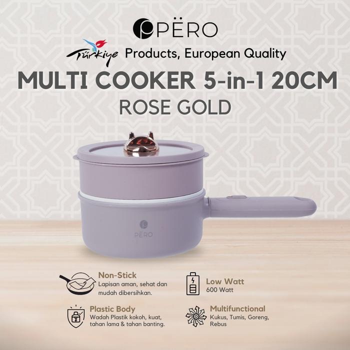 "New" [Exclusive Koko Panci] Pero Multicooker / Elektrik Multicooker Pot LOW WATT / PANCI LISTIK
