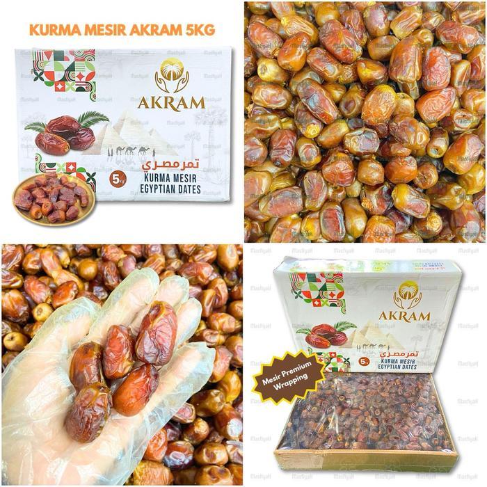 Premium KURMA AKRAM 5KG KURMA 5KG KURMA MESIR 5KG KURMA TUNISIA 5KG HEALTHY FOOD BOOSTER CEMILAN