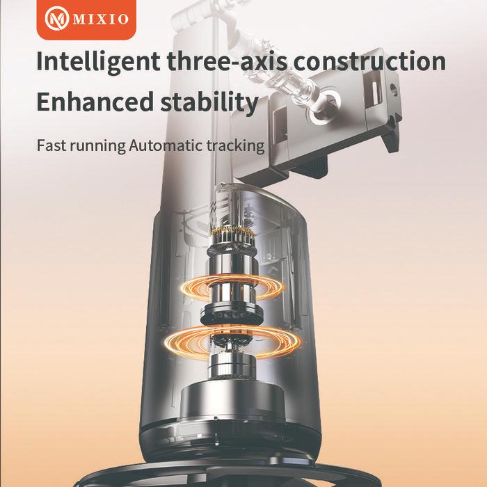 MIXIO A200 AUTO FACE TRACKING GIMBAL HANDPHONE STABILIZER 360