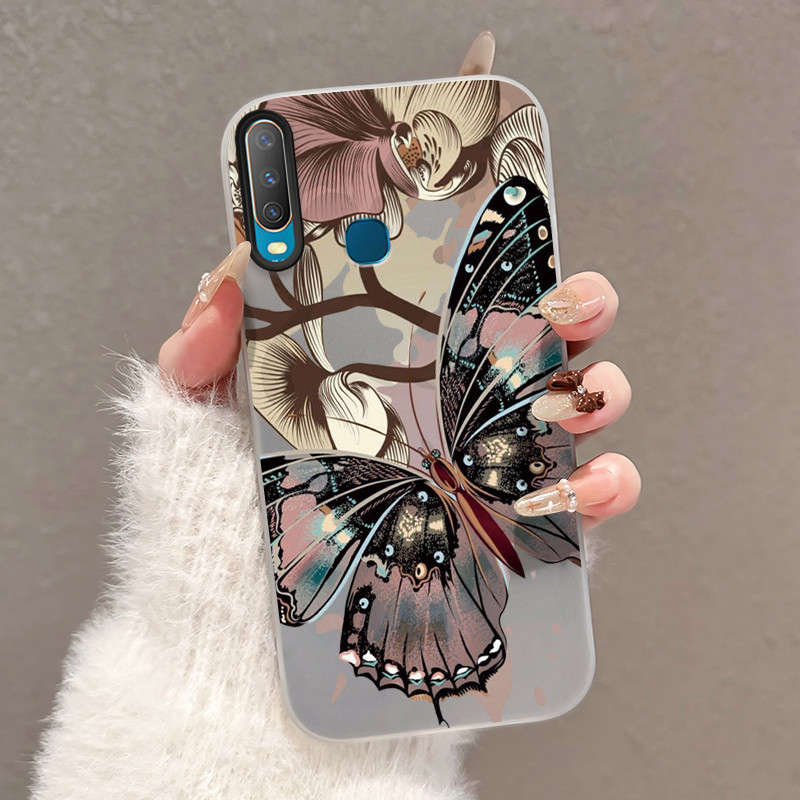Casing Hp Untuk VIVO Y17 Y15 Y12 Y12i Y3 Y3s 2020 Case Casing HP Softcase ponsel silikon tahan jelly