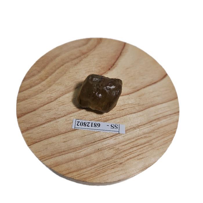 Libyan Desert Glass Blackish Egypt/Libyan Border Batu Asli