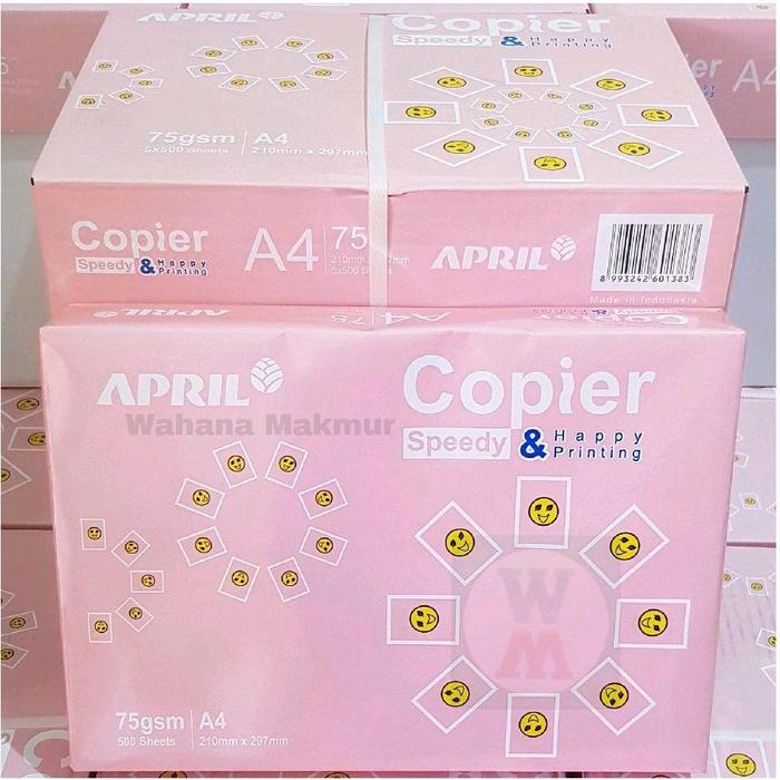 Kertas HVS A4 75gsm/ kertas fotocopy A4