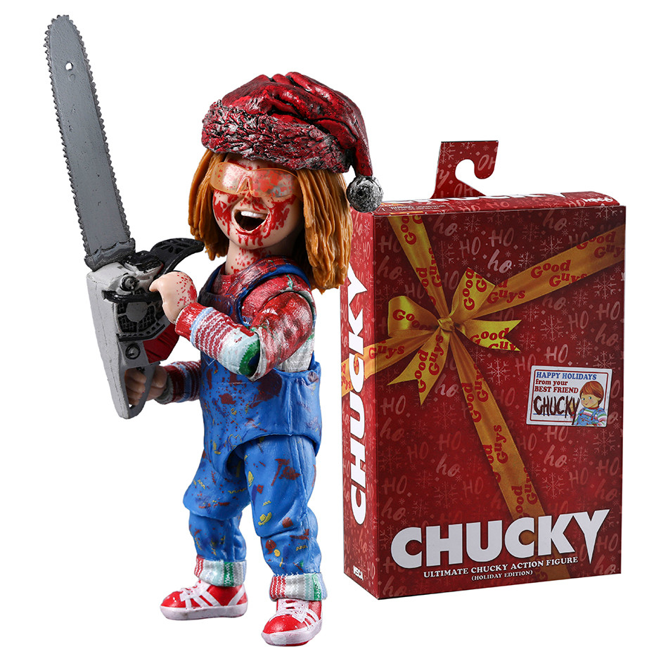 NECA Chucky TV Series Ultimate Chucky Holiday Edition 7 Inch Scale Action Figure