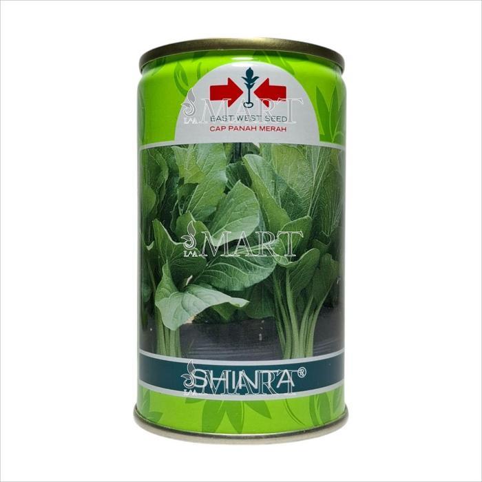 Benih Caisim SHINTA Kaleng Isi 100 gram Cap Panah Merah