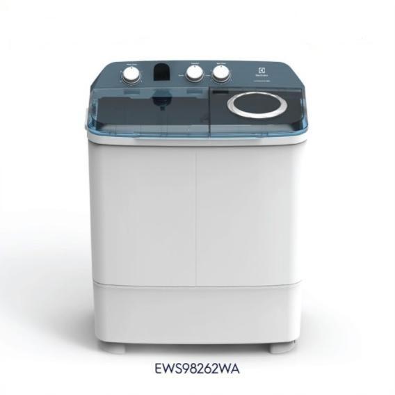 Mesin Cuci Electrolux EWS 98262WA / EWS98262WA Twin Tub 8 Kg