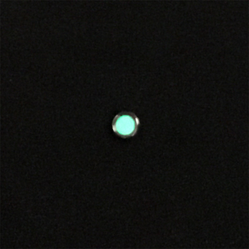 Blue-green noctilucent beads for OMG O Omega Seamaster 300 automatic watch ceramic bezel