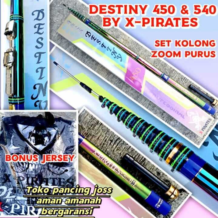 TEGEK KOLONG DESTINY 360 450 540 X-PIRATES BONUS JERSEY