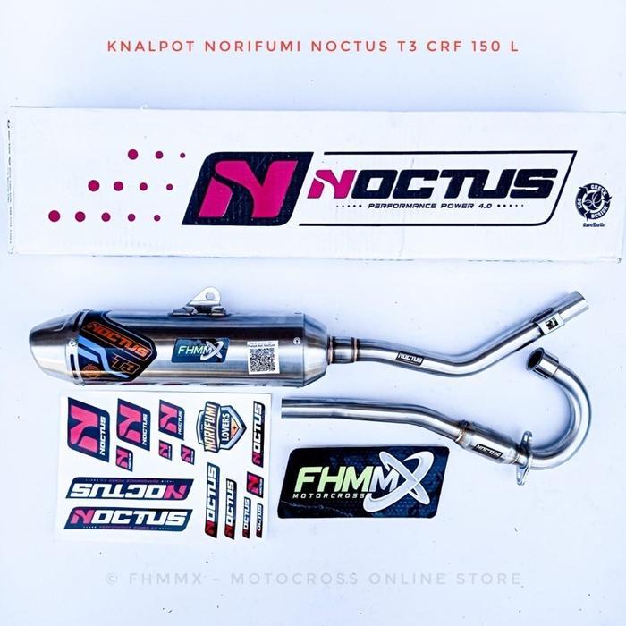 Knalpot Norifumi Noctus T3 Crf 150 L Wr 155 Klx 150