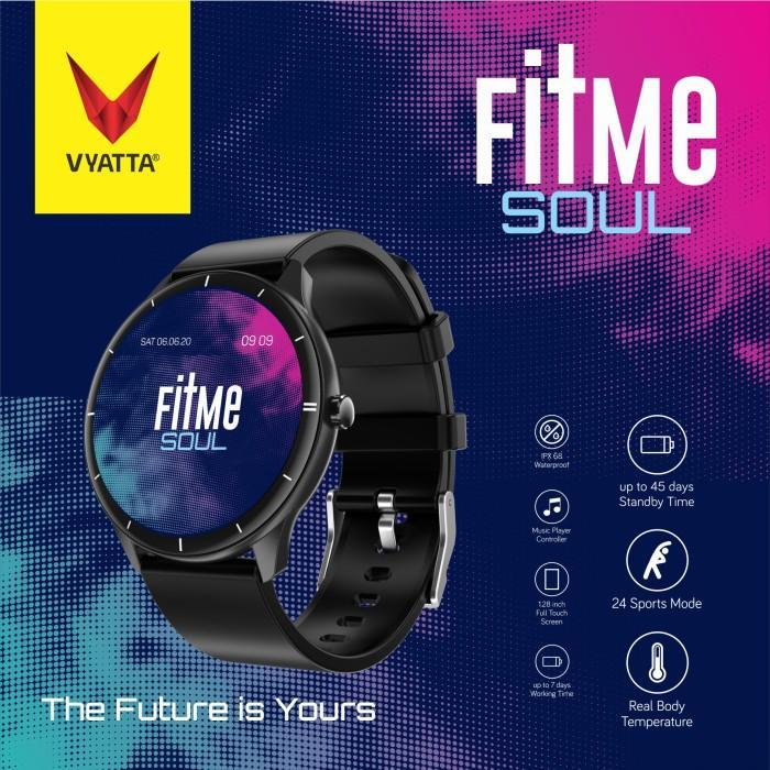 Promo Vyatta Fitme Soul Smartwatch Spo2 Oxymeter Custom Watch Face Original
