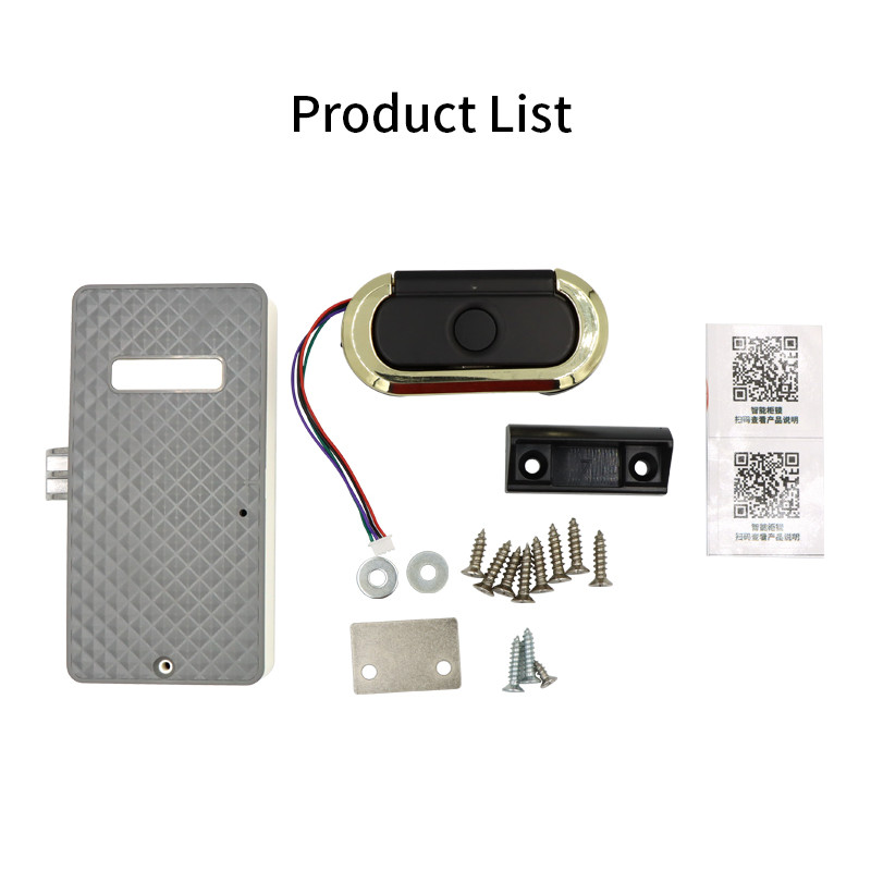 Fingerprint Drawer Lock Cabinet Lock Invisible Keyless Unlock Electronic Fingerprint Furniture