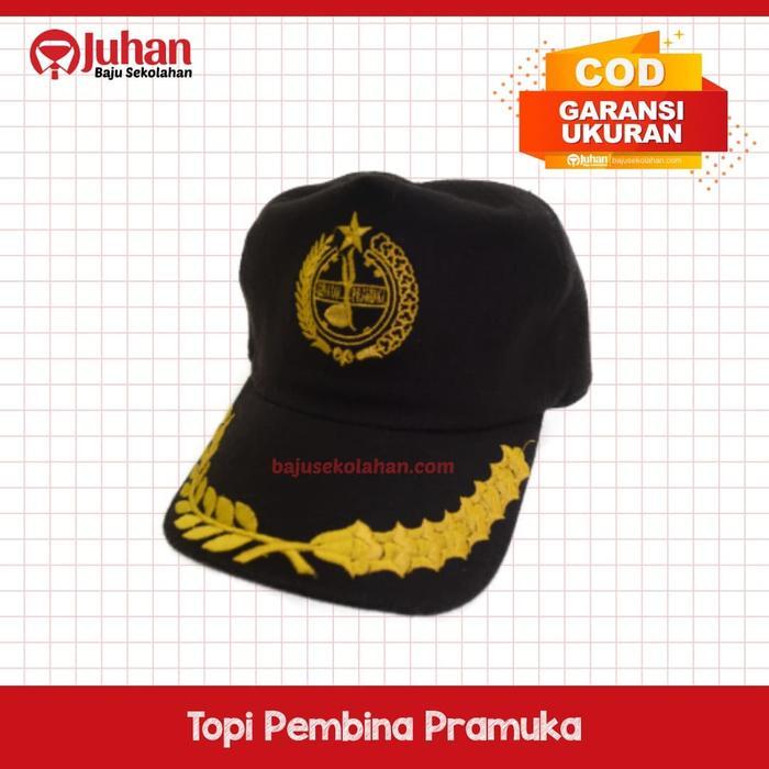 TERMURAH TOPI PRAMUKA - TOPI PRAMUKA PEMBINA LAKEN TOPI PEMBINA PRAMUKA READY STOCK