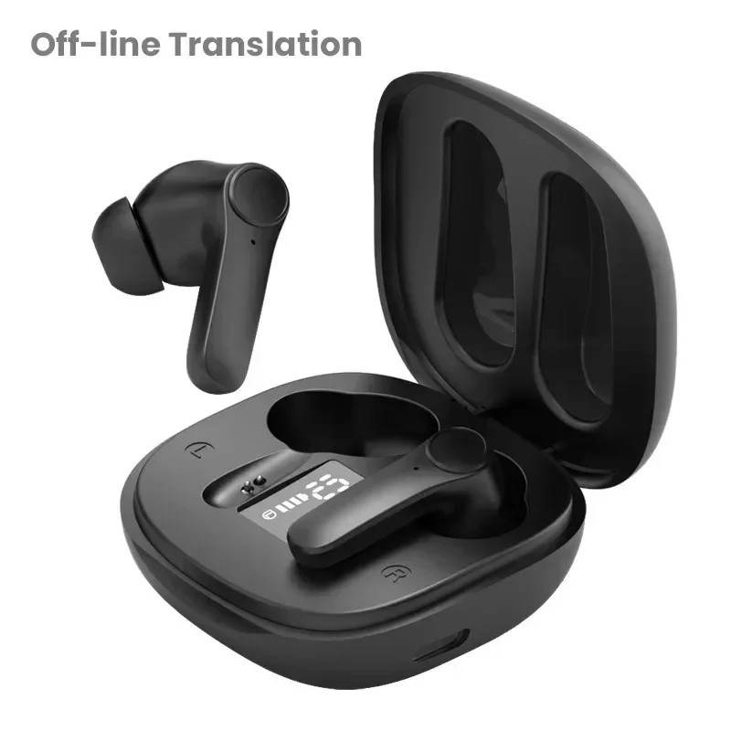 144Language Simultaneous Voice Translate Headphone Real Time Bluetooth Earbuds Translator Business