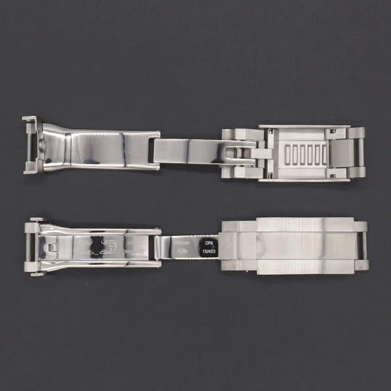 904L Watch Band Glidelock Clasp For Rolex DAYTONA SUBMARINER GMT Yacht-Master Fine-tuning Pull