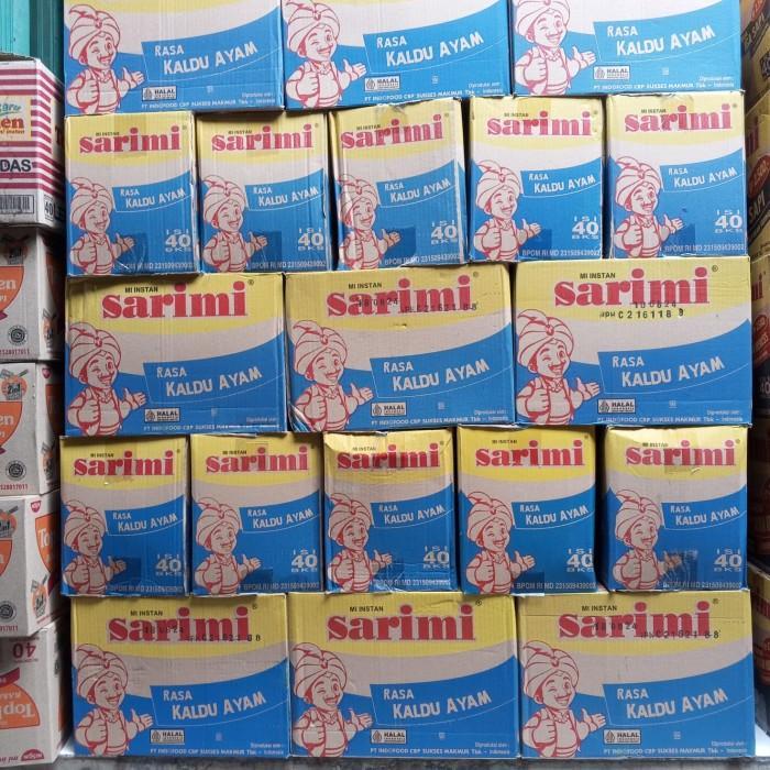 "New" Mie instan sarimi kaldu ayam 1 dus isi 40 bungkus Kuah