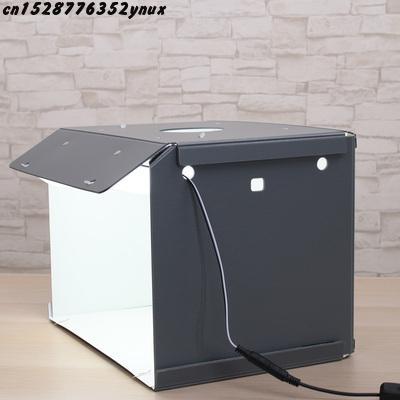 Photo Studio Box Photography Backdrop portable Softbox LED Light Photo Box fold Photo Studio Soft