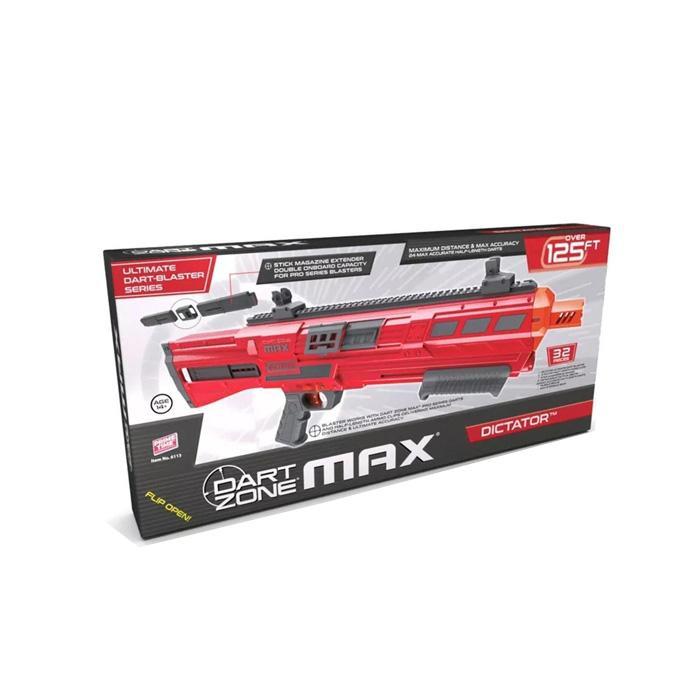 Dart Zone Max Dictator Ultimate Dart Blaster Mainan Tembakan