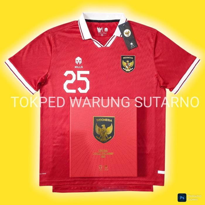 Terbaik Best Quality 100% Original Jersey Timnas Pi Original Mills Jersey Timnas Original Mills 2022