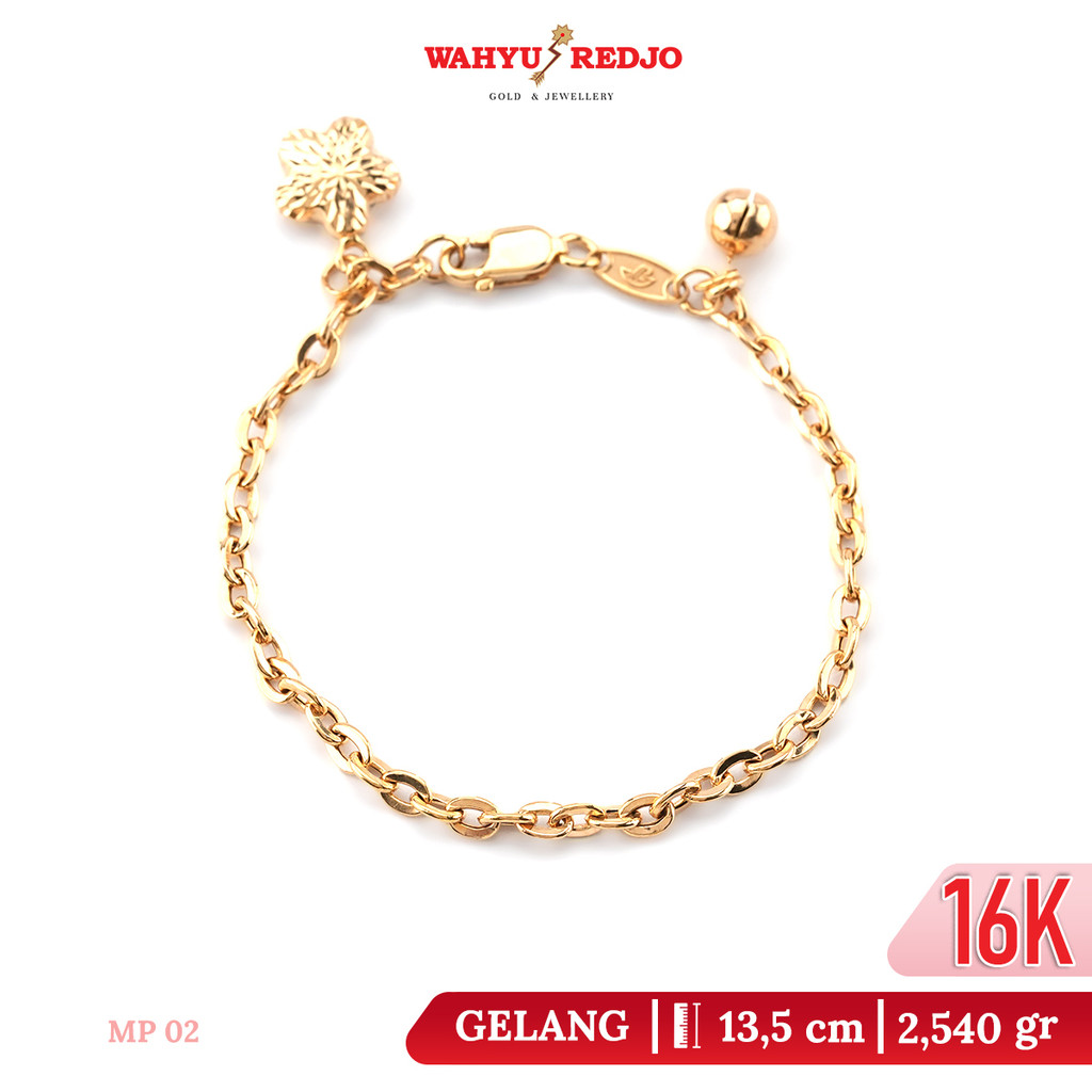 Gelang Emas Kadar 16K Wahyu Redjo GL-16K 31351337
