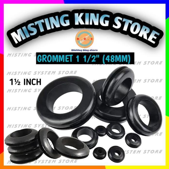 GROMMET 1 1/2 INCH 48 MM SEAL KARET GROMET DUTCH BUCKET HIDROPONIK