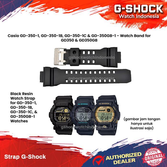 Ready Tali Strap G-Shock GD-350 GD350 GD-350GB GD350GB GD 350 Casio Original