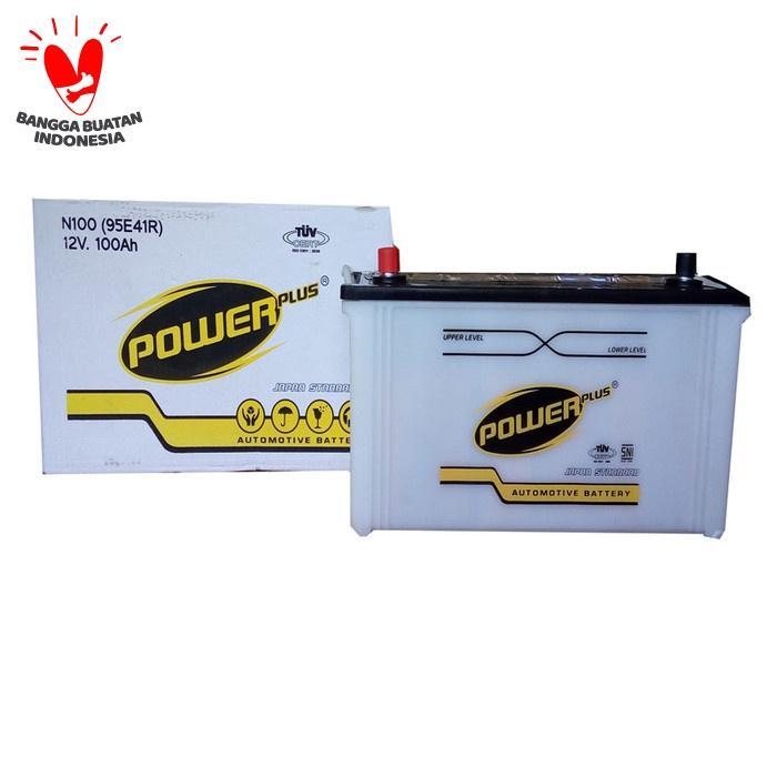 POWERPLUS N100 (AKI GENSET 100AH / ACCU TRUK MITSUBISHI, HINO, ISUZU)