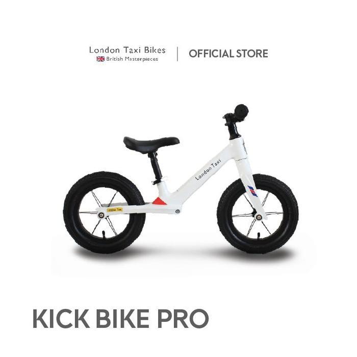BEST Sepeda Anak London Taxi Balance Bike PRO - Pearl White