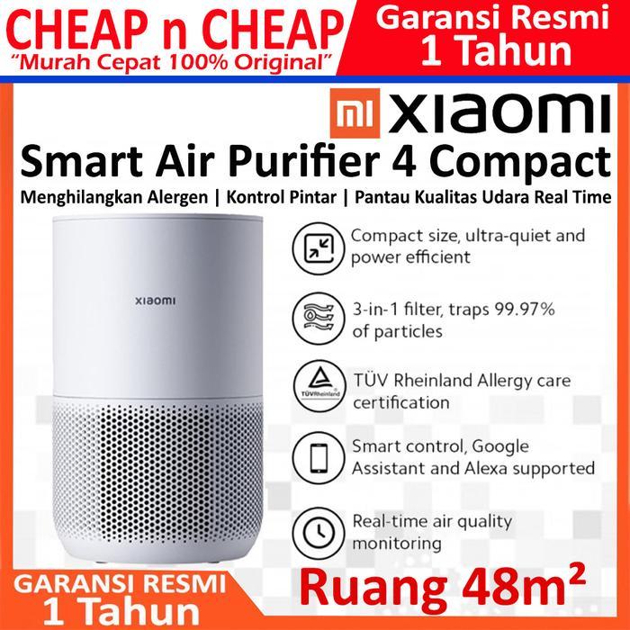 Xiaomi Smart Air Purifier 4 Compact Garansi Resmi Mi - Air Purifier 4 COMPACT