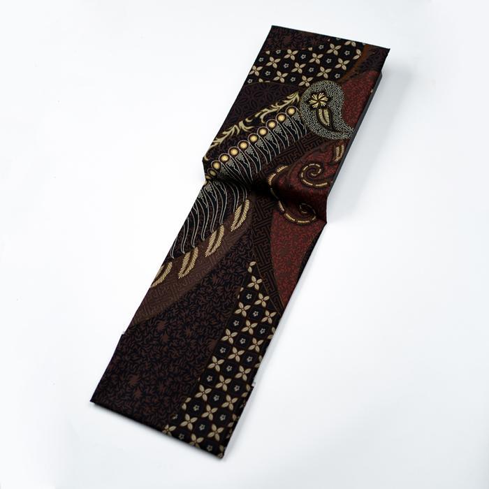 Hadinata Kain Batik Katun Superfine Deswan Maroon