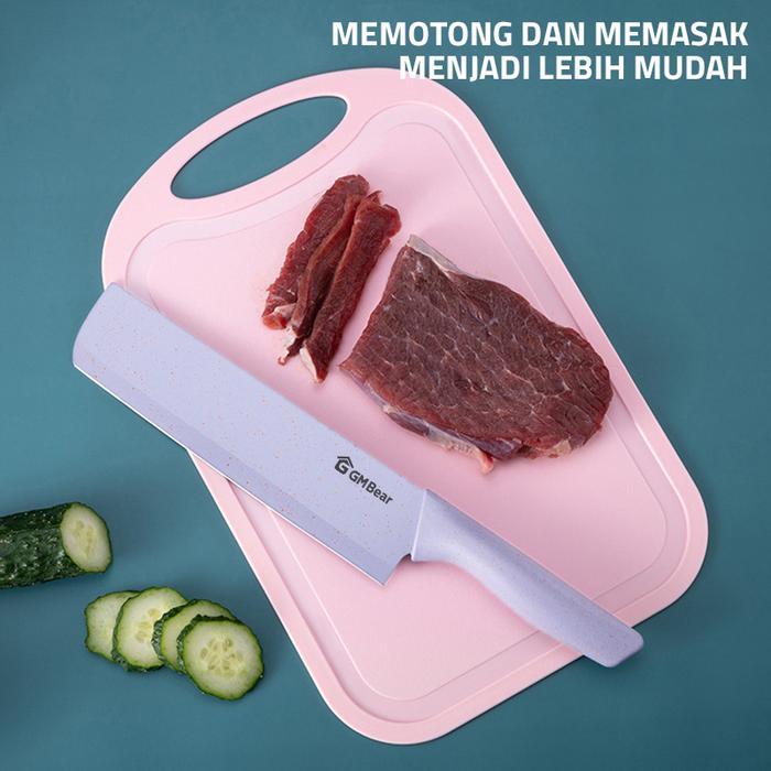 GM Bear Pisau Dapur Set Multifungsi - Pisau Dapur 1 Set