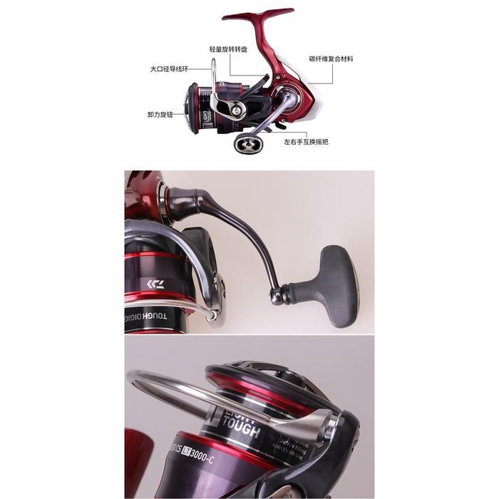 Reel DAIWA FUEGO CS LT 2021 Power Handle10KG Original/RAMAI PANCING