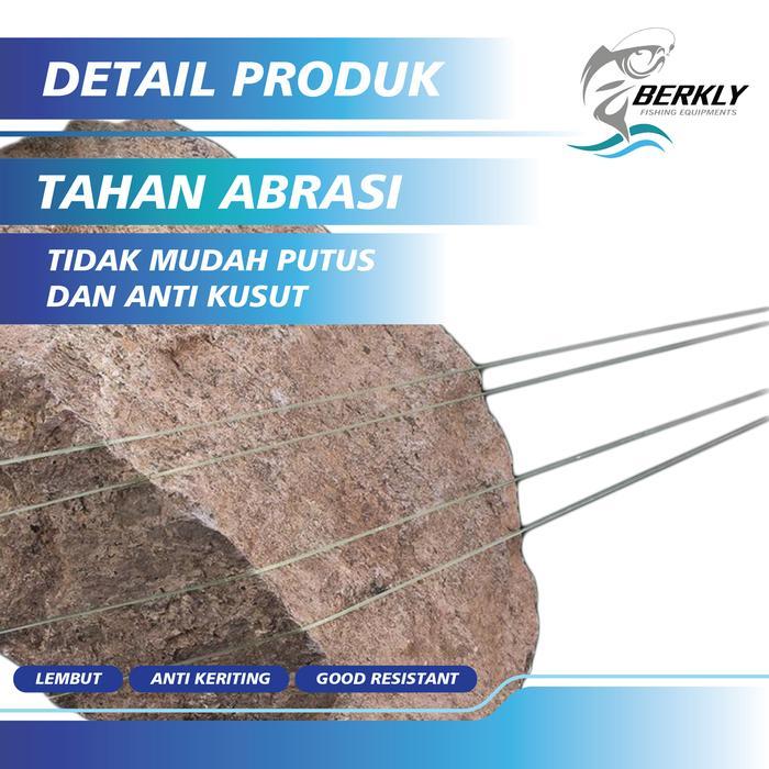 BERKLY Tali Pancing Berkley Gorilla 100m Hijau Bahan Nilon Ikan Mancing