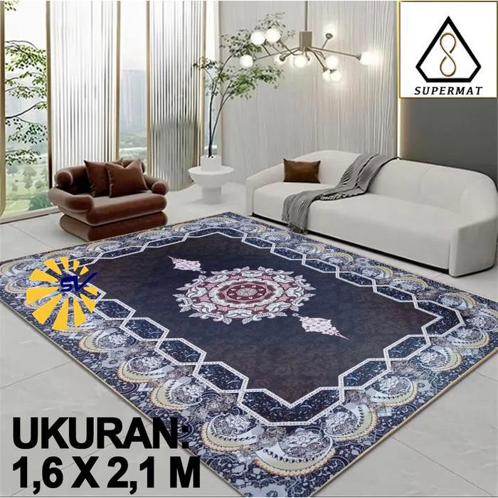 Karpet Eropa Design Modern Minimalis/ Turki Karpet Aesthetic Uk. 160 x 210 Cm karpet permadani