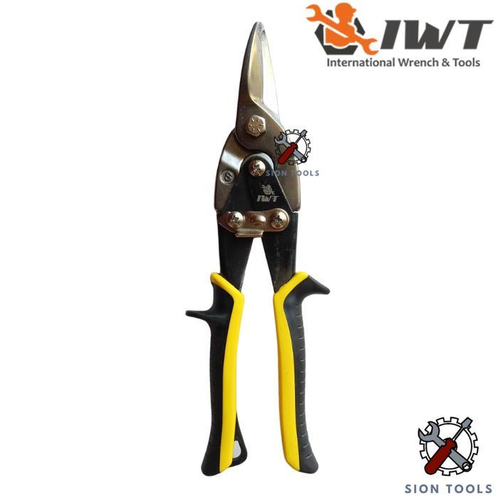 IWT GUNTING SENG BAJA RINGAN HOLO LURUS 10 INCH AVIATION SNIPS 10"