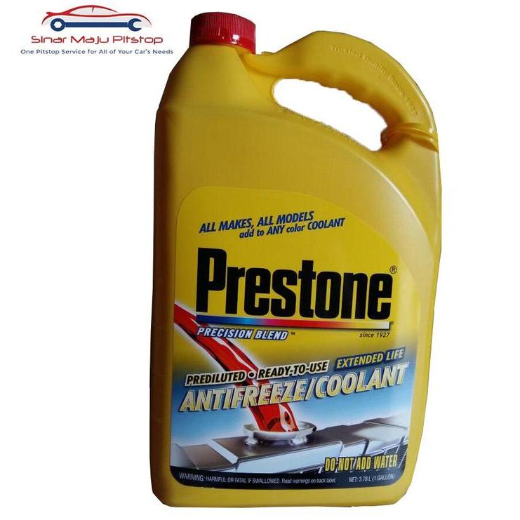 Prestone Precision Blend Radiator Coolant Original 3.78 Liter WARNA MERAH - Air Radiator Mobil &