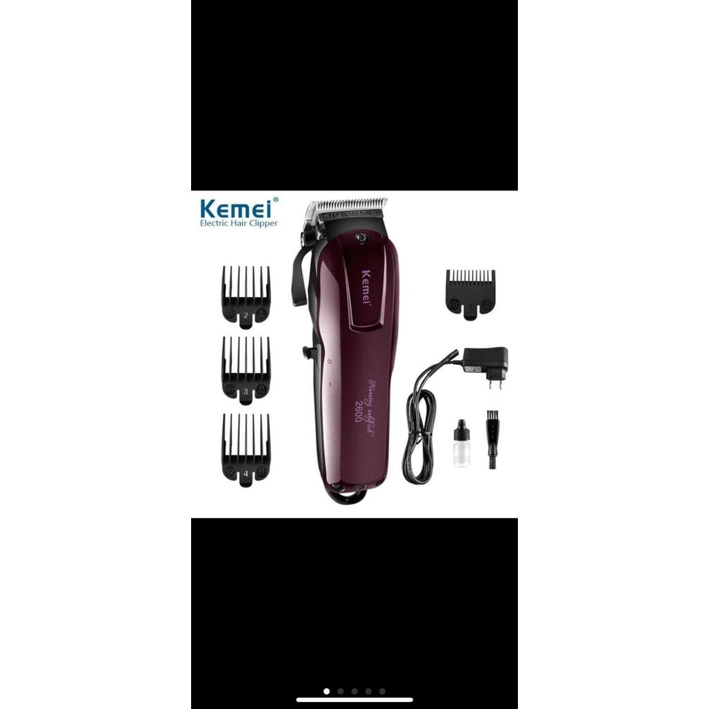 Alat Cukur Rambut KEMEI KM 2600 Hair Clipper Kemei Mesin Cukur Cordles