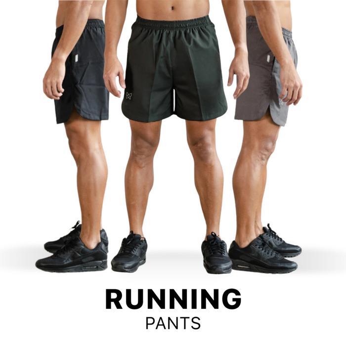 ATALON RUNNING PANTS - CELANA PENDEK RINGAN LARI JOGGING MARATHON