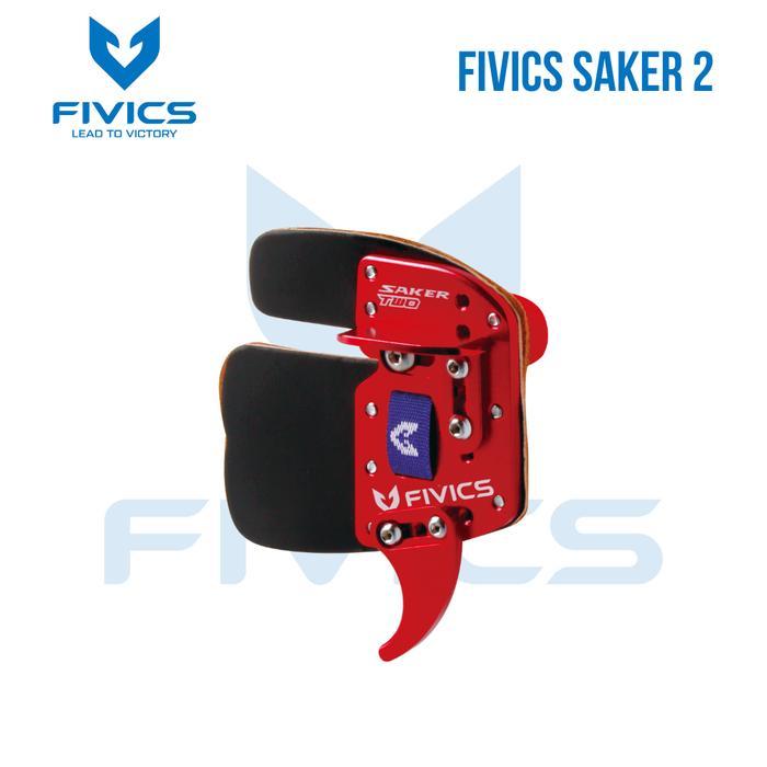 Hot Sale Finger Tab Fivics Saker 2 / Alat Panahan / Pelindung Jari / Finger Tab Panahan / Finger