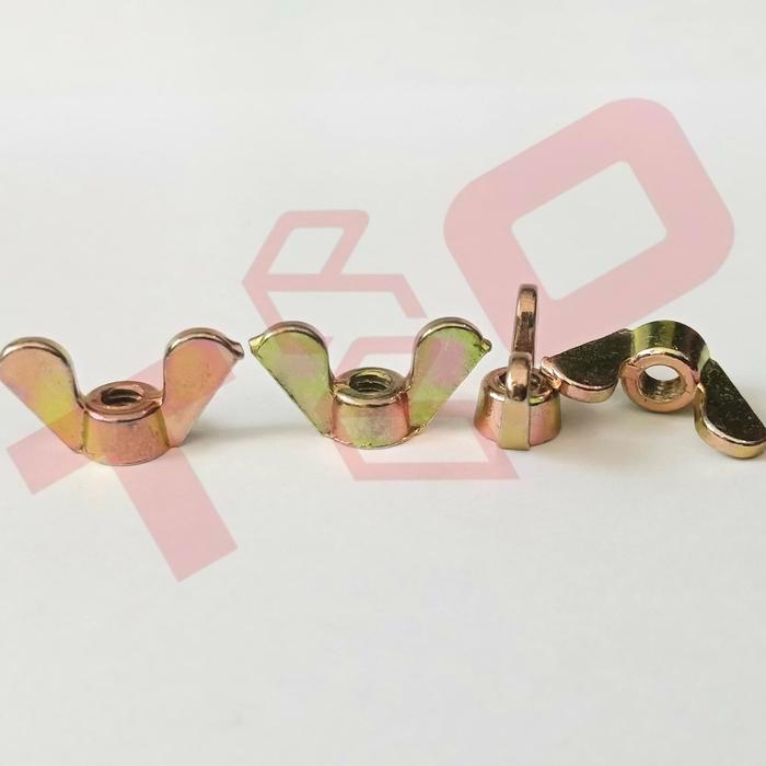 Wing Nut M4 - Mur Kuping M4 - Mur Kupu-Kupu M4 - Wing Nut 4Mm