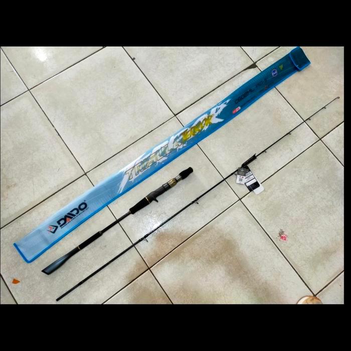 Joran Pancing Jigging Daido Trisula Terror 602 180 Solid Carbon Oh Bc