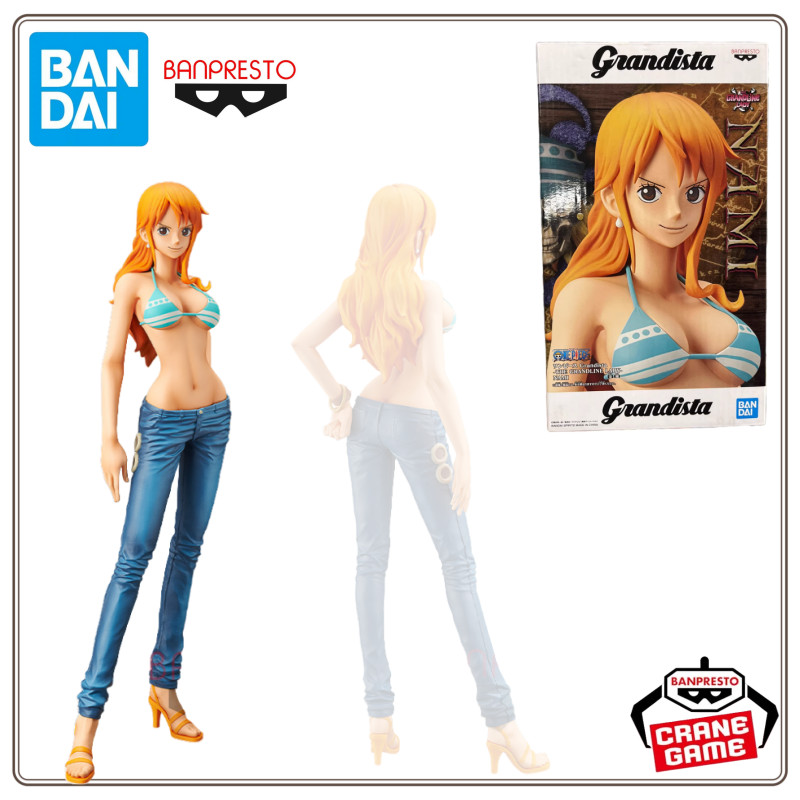 New in Stock Bandai Banpresto One Piece Grandista Nero Nami Model Birthday Gift Brand New and