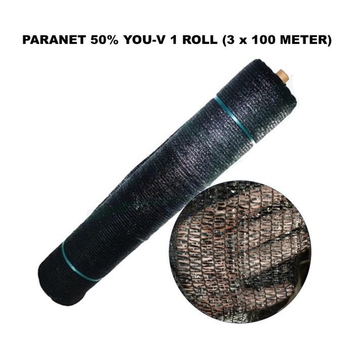 Buruan serbu] Paranet 50% 1 Roll Lebar 3 m x 100 meter You-V Kualitas Premium Import