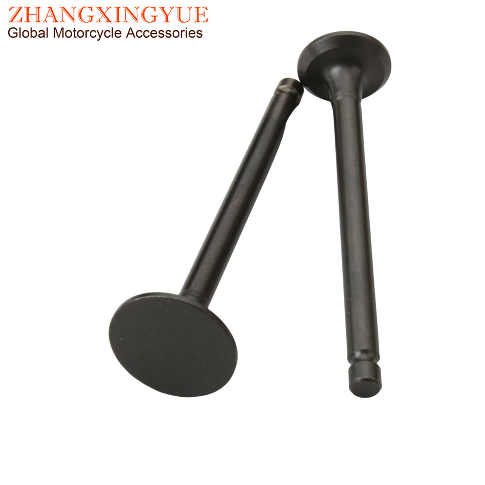 2Pc Intake And Exhaust Vaes For Piaggio Fly 50 Liberty Zip Typhoon 50Cc 4T 2V 4V 969238 969239