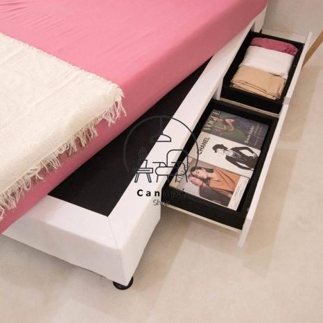 Dipan Kasur Ranjang Tempat Tidur Minimalis Divan Laci Aestethic Gratis Ongkir Bandung Cimahi
