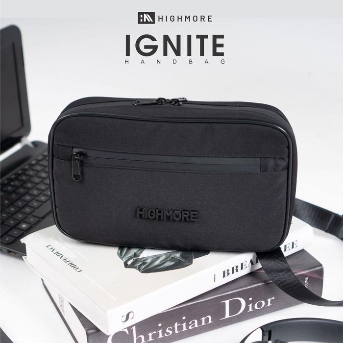 Highmore Handbag Ignite Highmore Exclusive Tas Pria Anti Air & Anti Bara Bahan Polyfilament Fabric