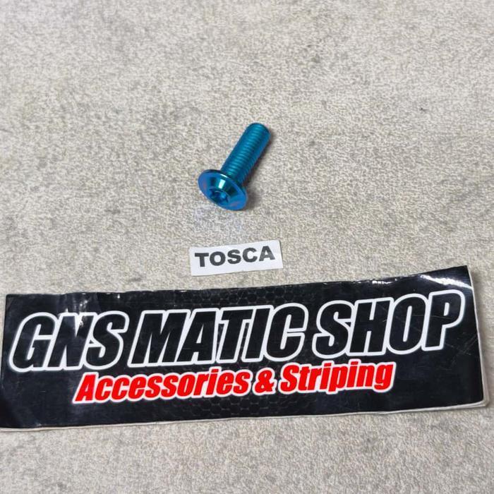 "New" BAUT DISK TITANIUM (1BIJI) BAUT PIRINGAN CAKRAM TITANIUM BAUT DISC TITANIUM BAUT DISK TITANIUM