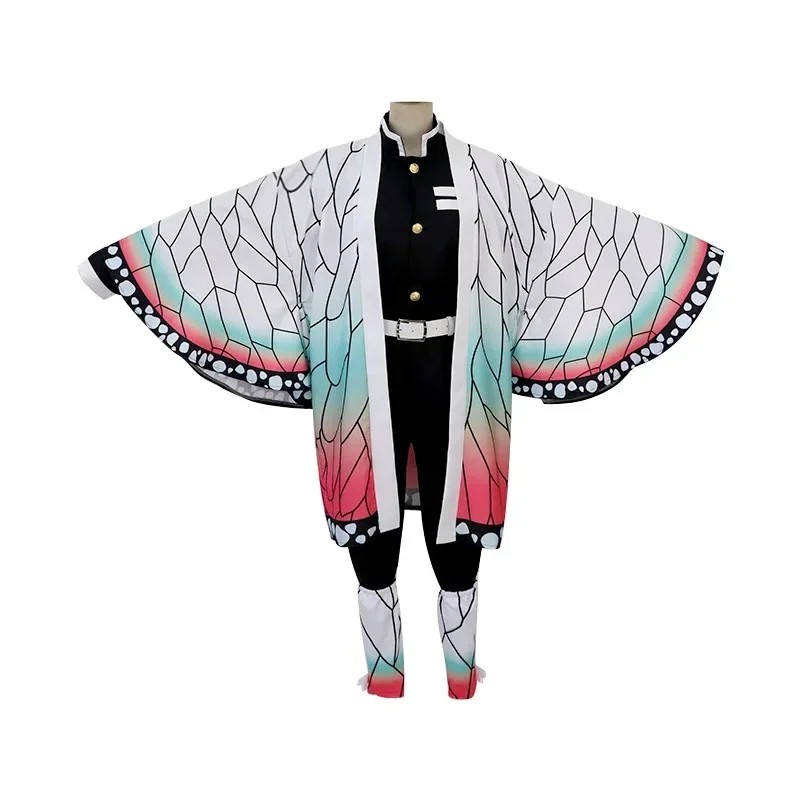 Kochou Shinobu Cosplay Costume Anime Demon Slayer Cosplay Acres Uniform Wig Halloween Party Costume