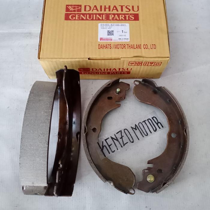 Brake Shoe Kampas Rem Belakang Grand Gran Max Luxio Asli Partt