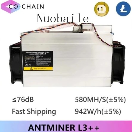 SPECIAL With Doge Coin Mining Rig ASIC Miner Than ANTMINER L3 L3++( With power supply )Scrypt Liteco