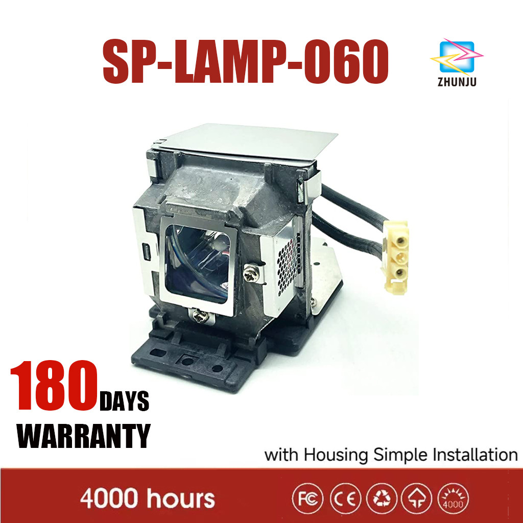 PROMO HARI INI  High Quality SP-LAMP-060 for IN102 MS500+ MS500P MS500-V MX501V TX501 Projector Lamp