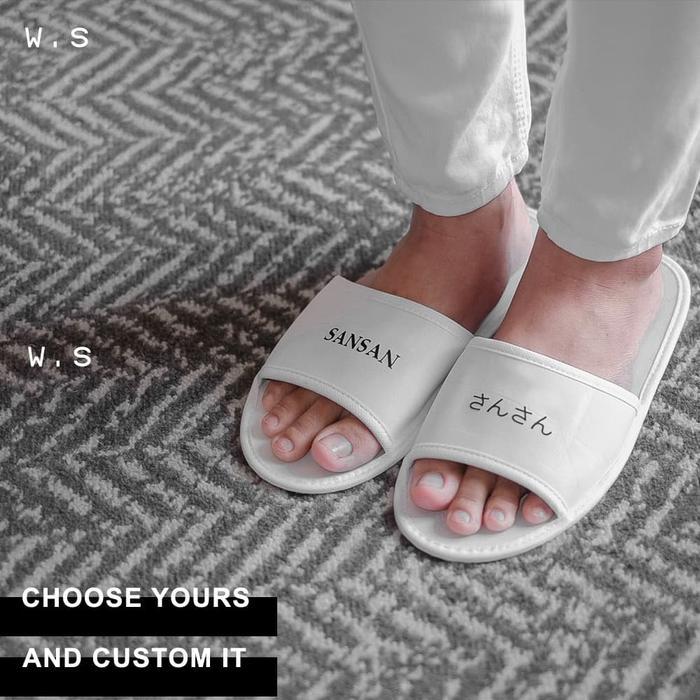 SANDAL SLIPPER CUSTOM HOTEL